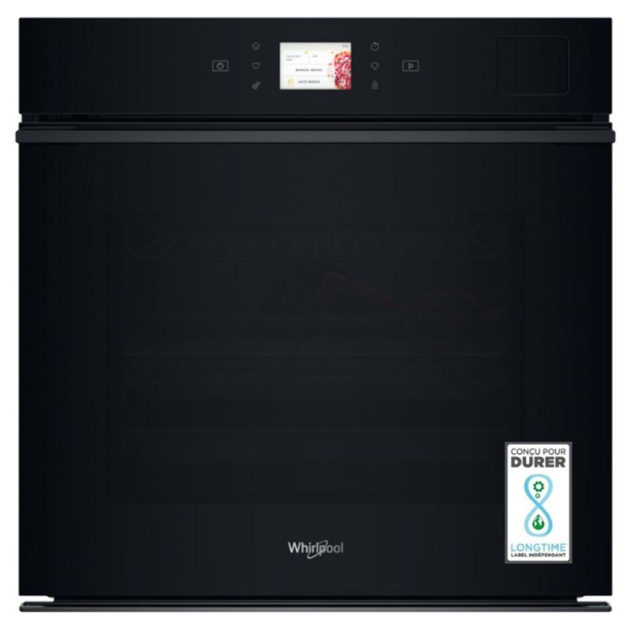 Four encastrable WHIRLPOOL WOI9A8FPT2SBAF Collection W9 - Pyrolyse, 6ème Sens, Sonde de Cuisson, Ecran TFT
