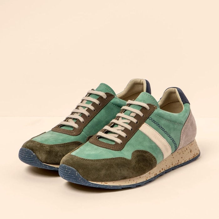 Zapatos NSP02 MULTI LEATHER MULTI JADE/ SEA PROJECT color Multi jade