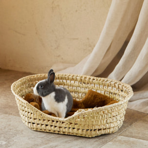 Panier Osier pour chat - Naturel