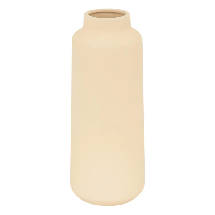 Vase céramique Rily beige H30cm
