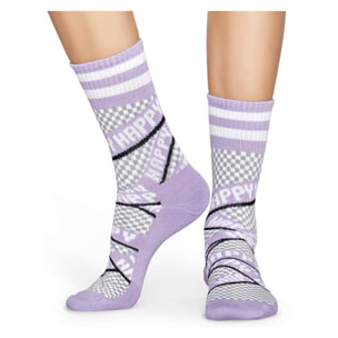 Calcetines athletic ribbon mid high