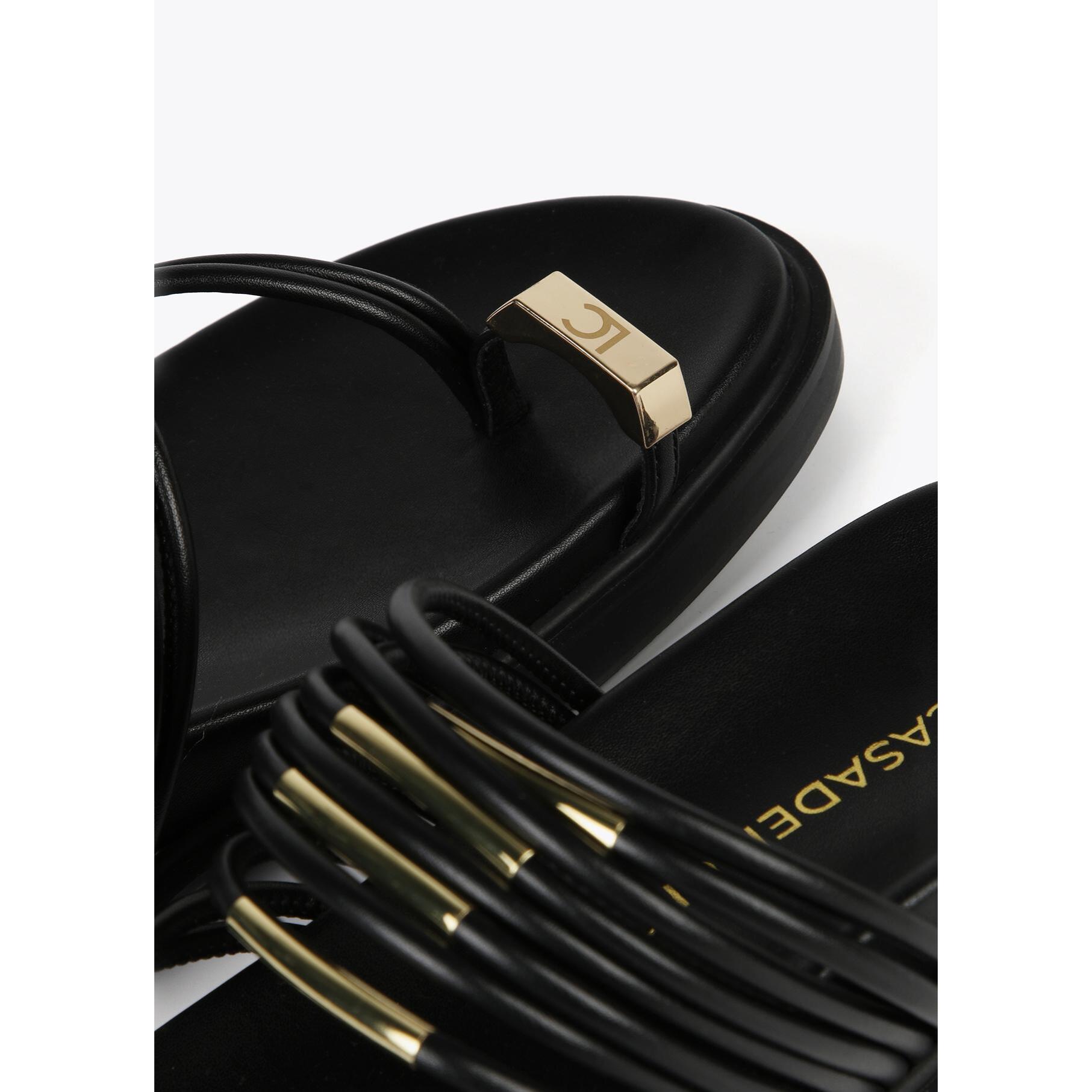 Sandali fascette arrotondate