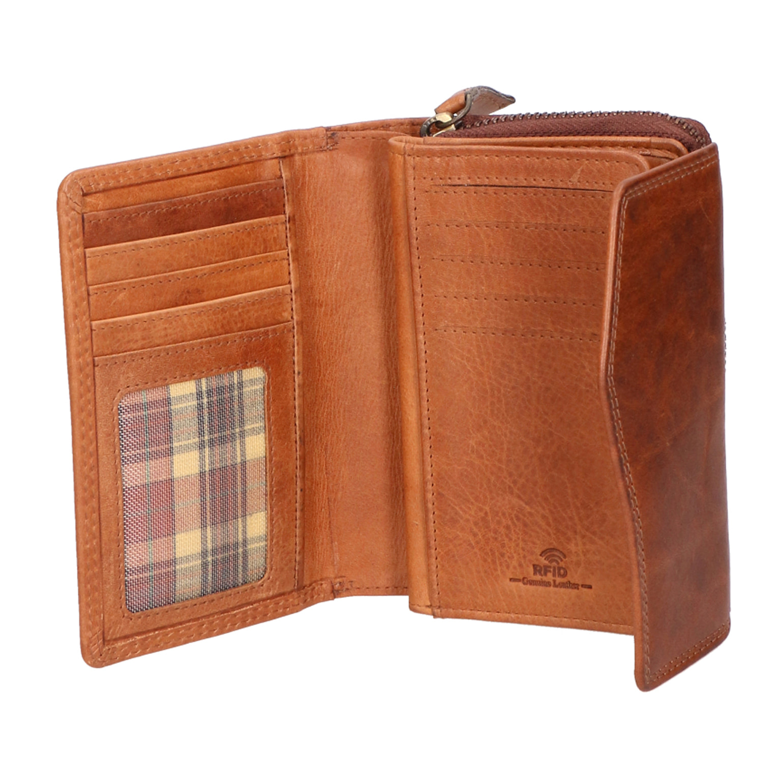 portafoglio unisex In Vera pelle Made in India 14x7x3 cm