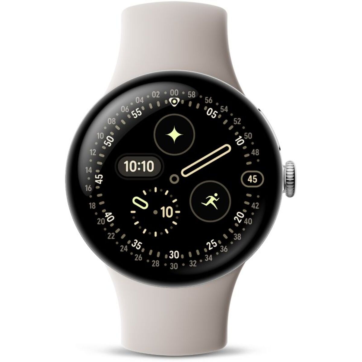 Montre connectée GOOGLE Pixel Watch 4 41mm Argent/Porcelaine BT