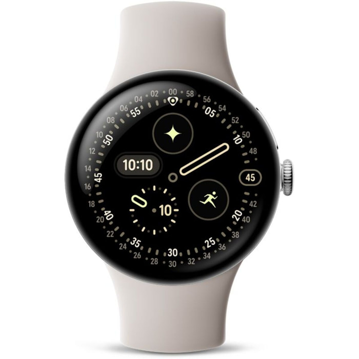 Montre connectée GOOGLE Pixel Watch 4 41mm Argent/Porcelaine BT