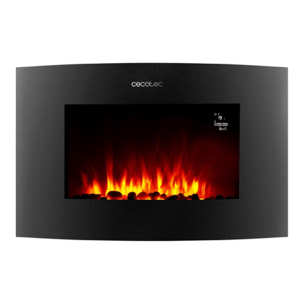 Caminetti elettrici ReadyWarm 3550 Curved Flames Connected Cecotec