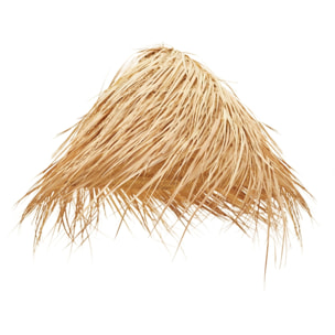 Abat-jour cône à franges - Naturel