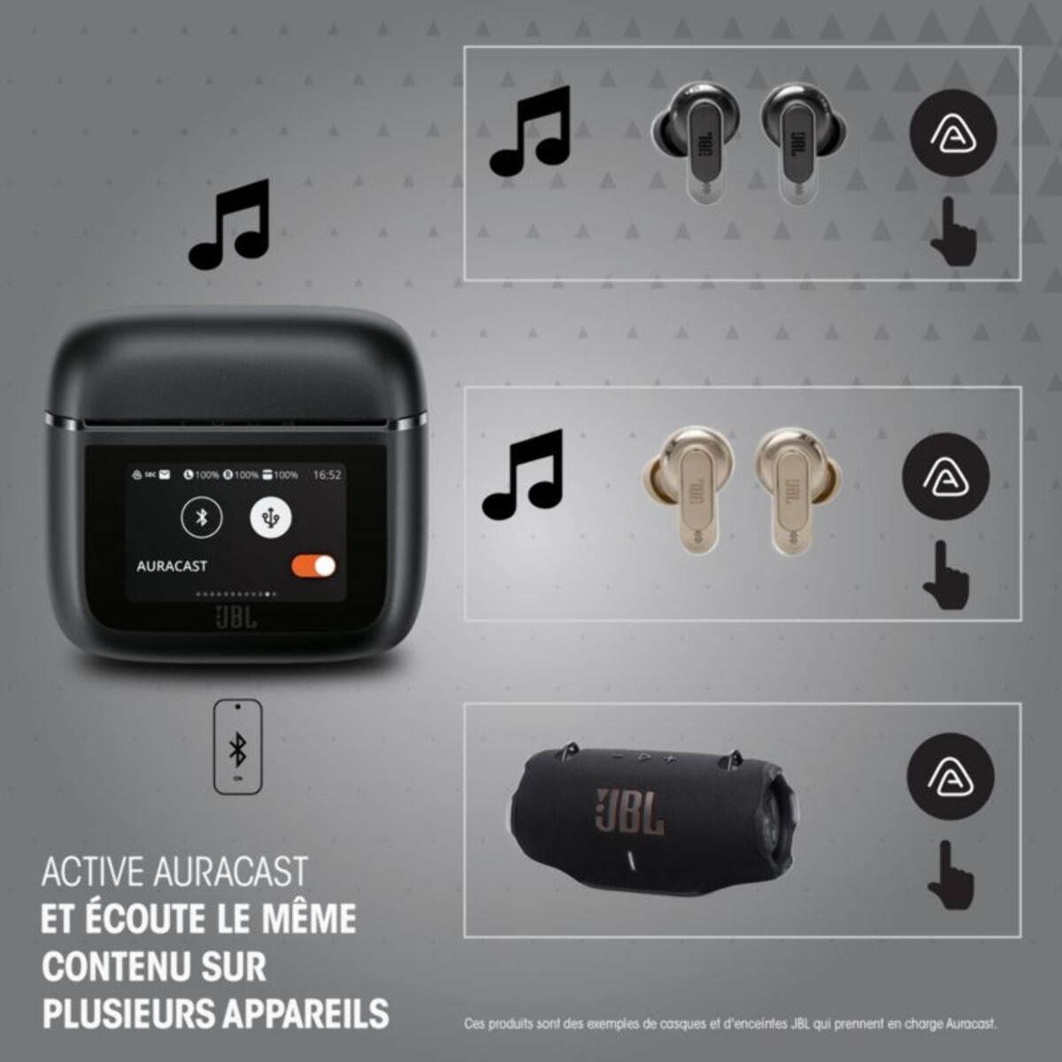 Ecouteurs JBL Tour Pro 3 Noir