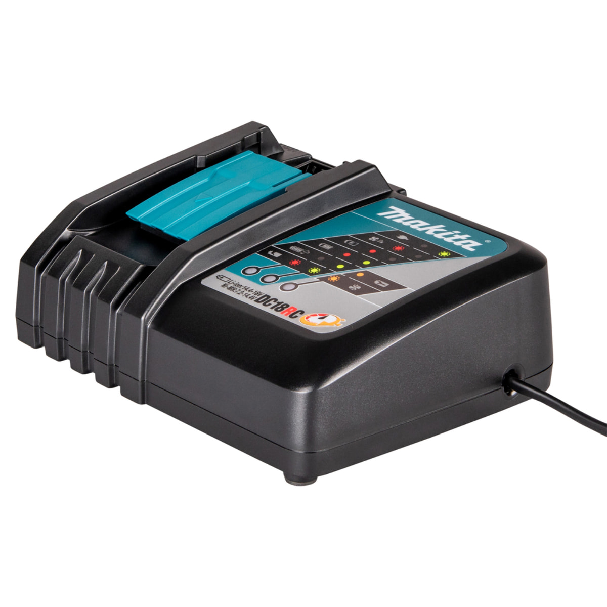 Cargador rápido Makstar Li-Ion, Ni-Mh 9,6 a 18 V - MAKITA - DC18RC