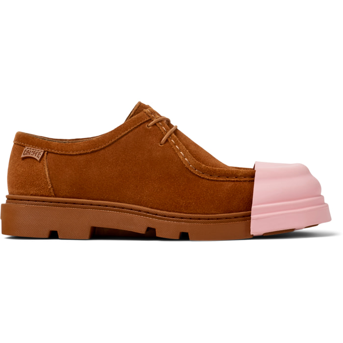 Scarpe stringate - CAMPER Junction - Marrone - Pelle scamosciata