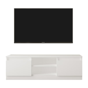 Mueble Silva Tv 2 Puertas Con Estantes