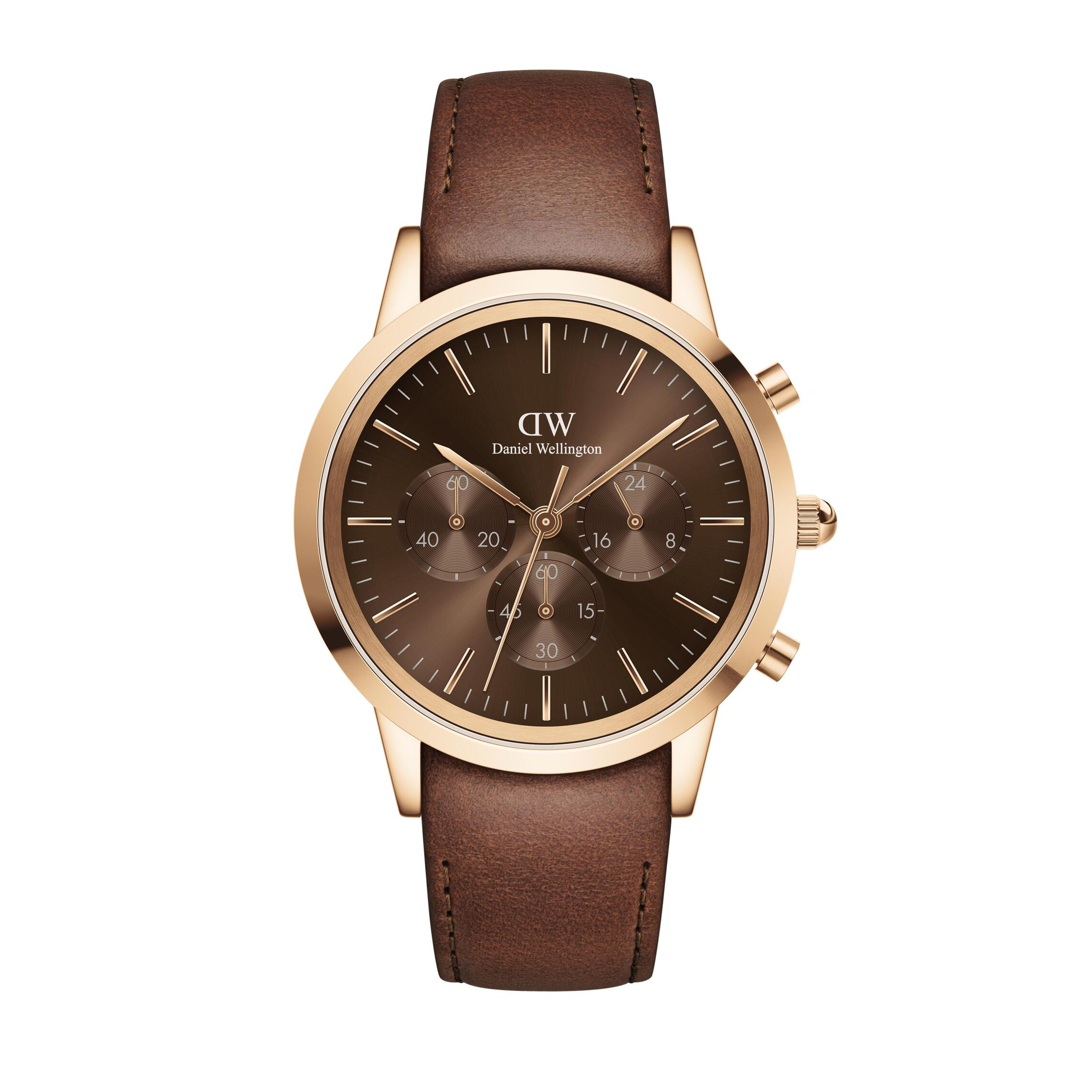 Reloj Daniel Wellington DW00100640 Hombre Analogico Cuarzo con Correa de Piel