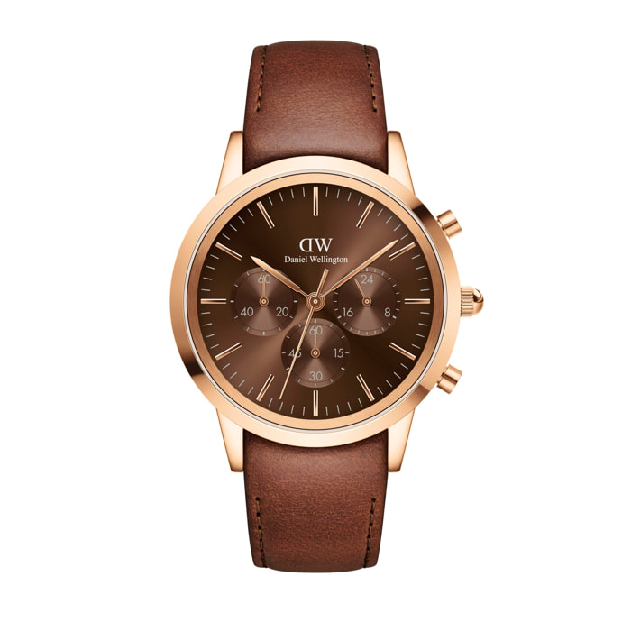 Reloj Daniel Wellington DW00100640 Hombre Analogico Cuarzo con Correa de Piel