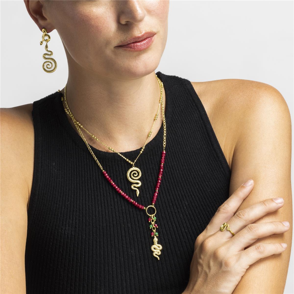 Anillo acabado oro 18k