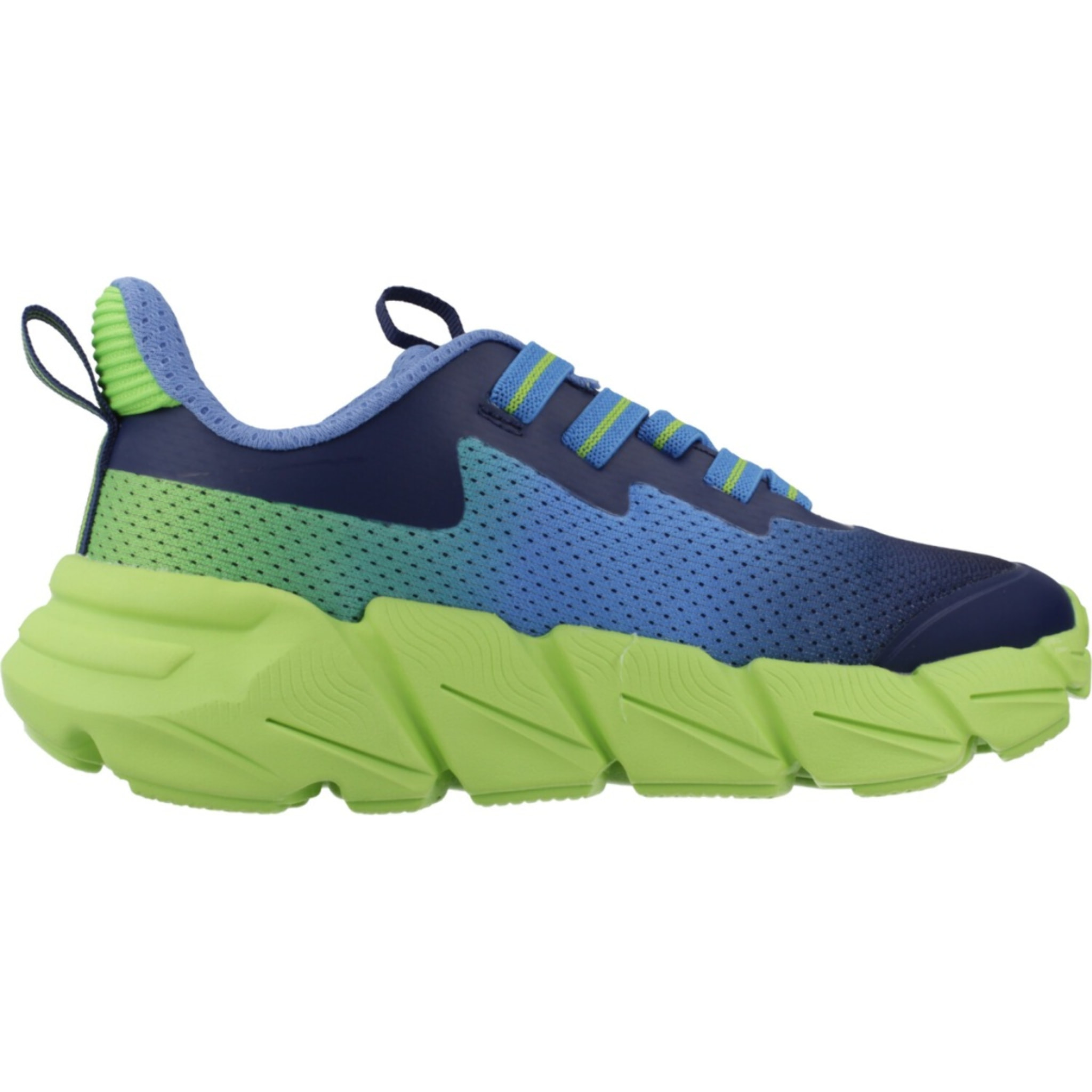 Zapatillas Niño de la marca GEOX  modelo J FLEXYPER FAST BOY AZUL