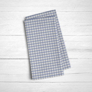 Pack de 2 serviettes Carreaux 50-07 - 45x45 cm