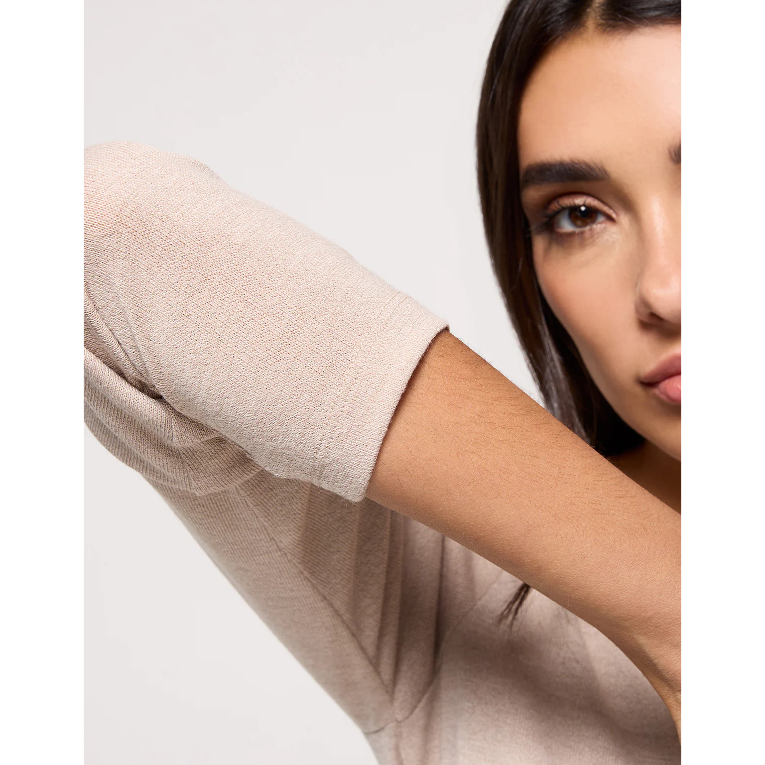 Camiseta Manga Larga Beige - Imarama