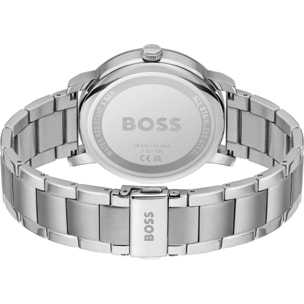 Reloj Boss 1514127 Hombre Analogico Cuarzo con Correa de Acero inoxidable