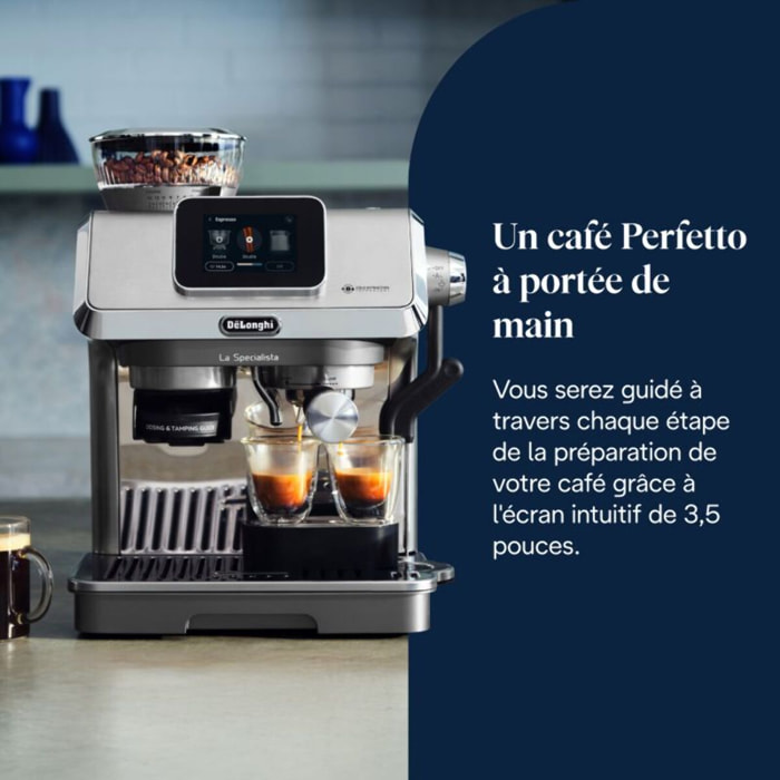 Machine à expresso DELONGHI Spécialista Touch EC9455.M