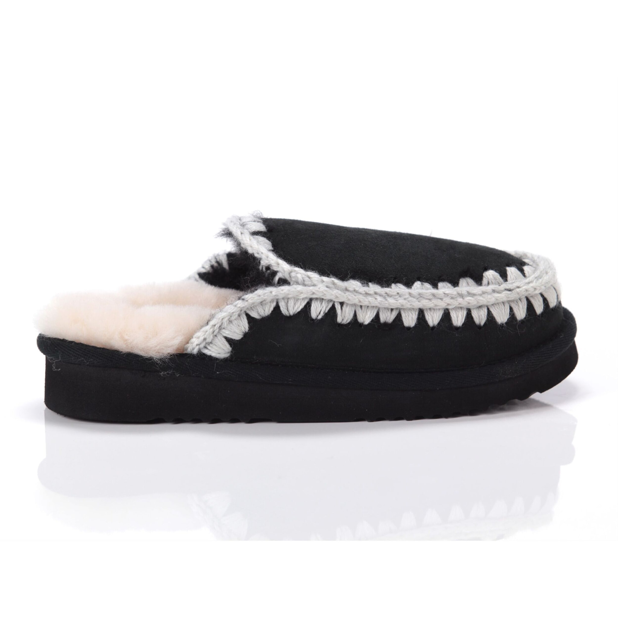 Boots Mou SLIPPER PLAT Nero