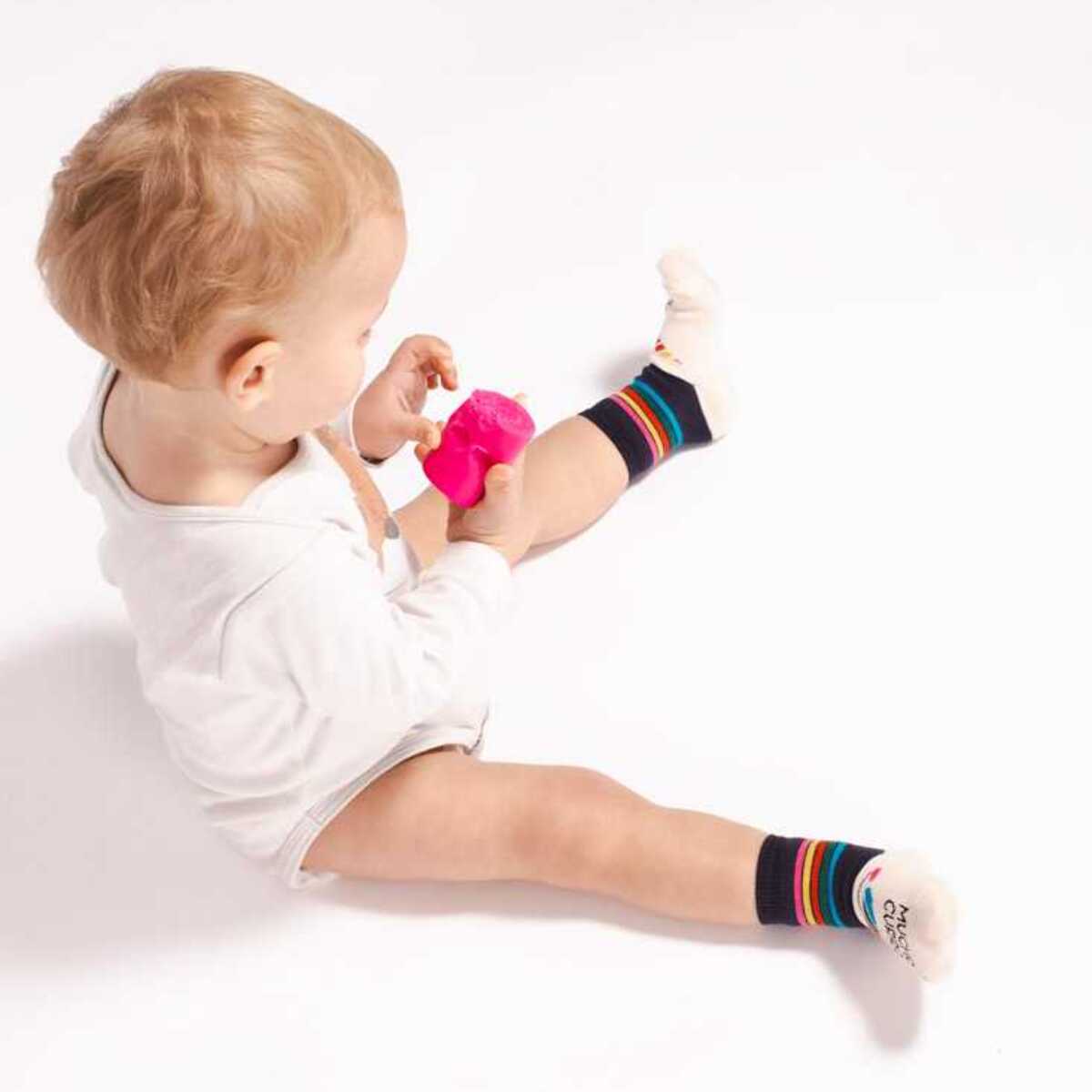 Mini calcetines "Doy mucho curro"