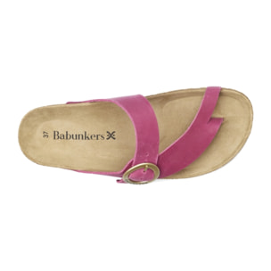 SANDALO VALENCIA BABUNKERS ROSA