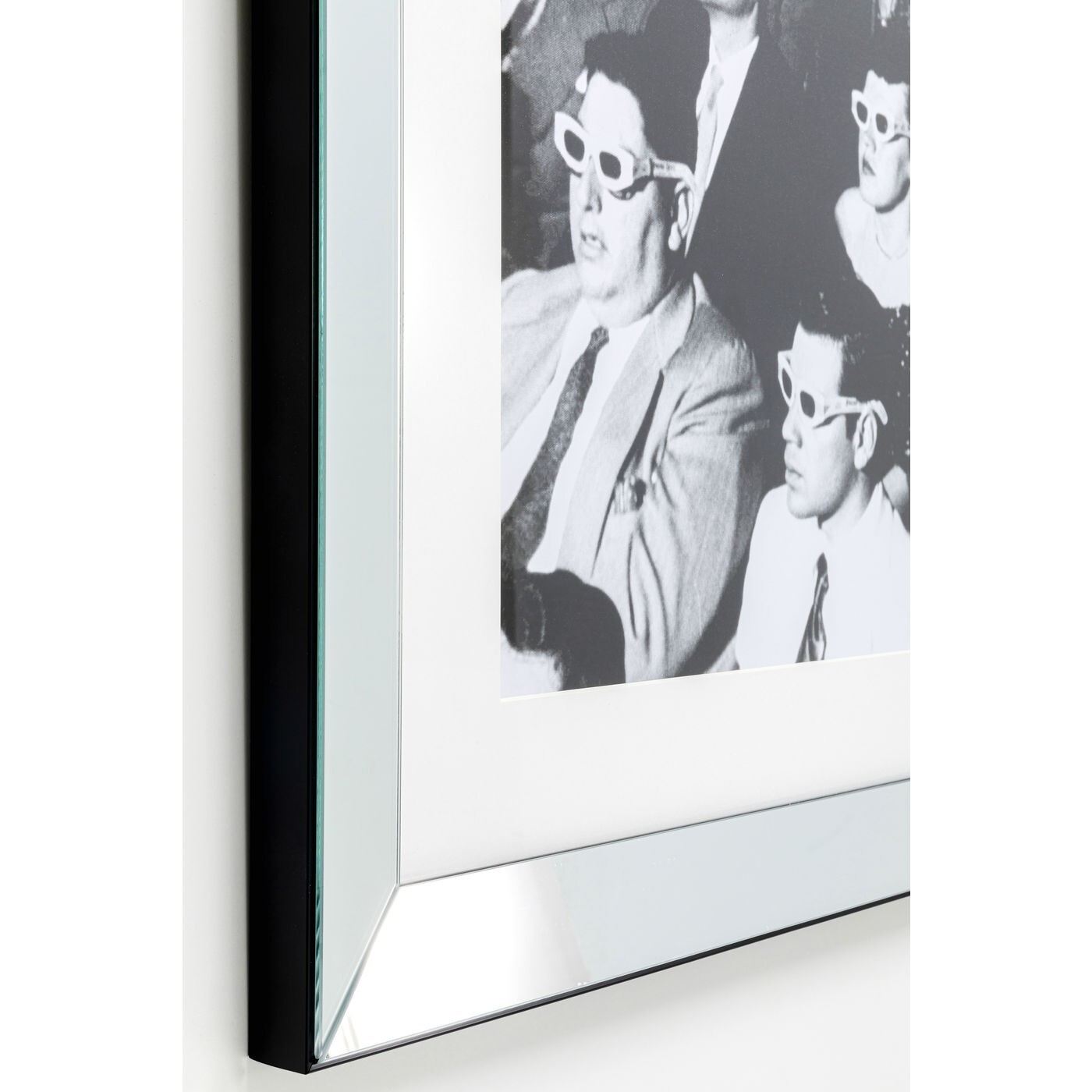 Tableau miroir Audience 86x106cm Kare Design