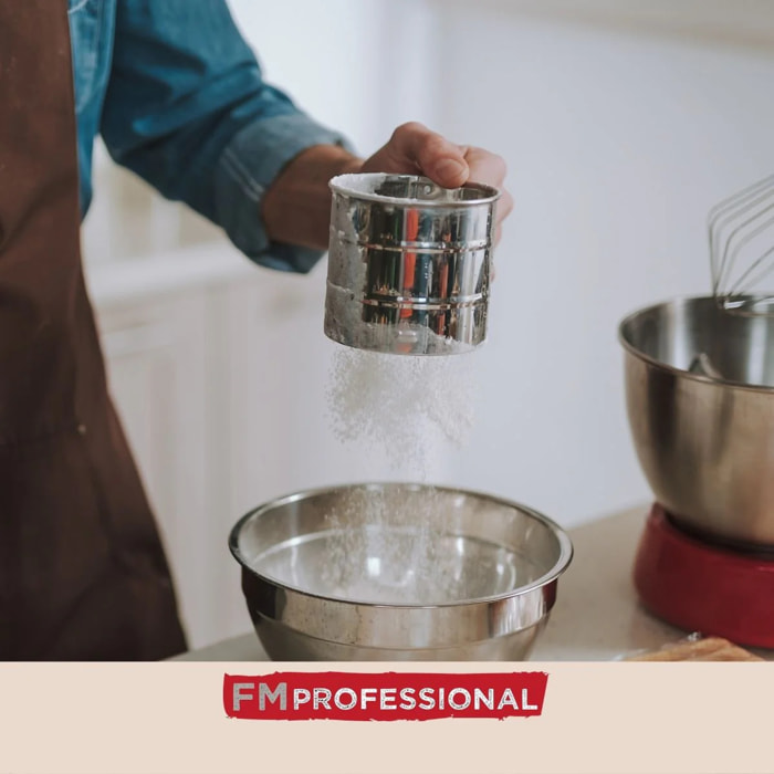 Tamis de farine en inox 10 cm FM Professional