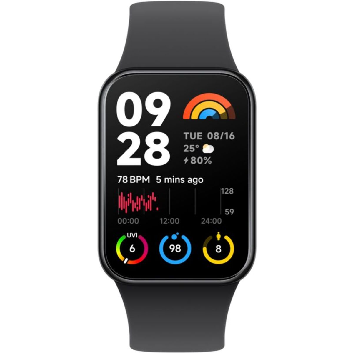 Montre connectée XIAOMI Pack Mi Band 8 Pro + bracelet