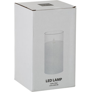 J-Line lampe Brillante - verre - transparent - medium - LED