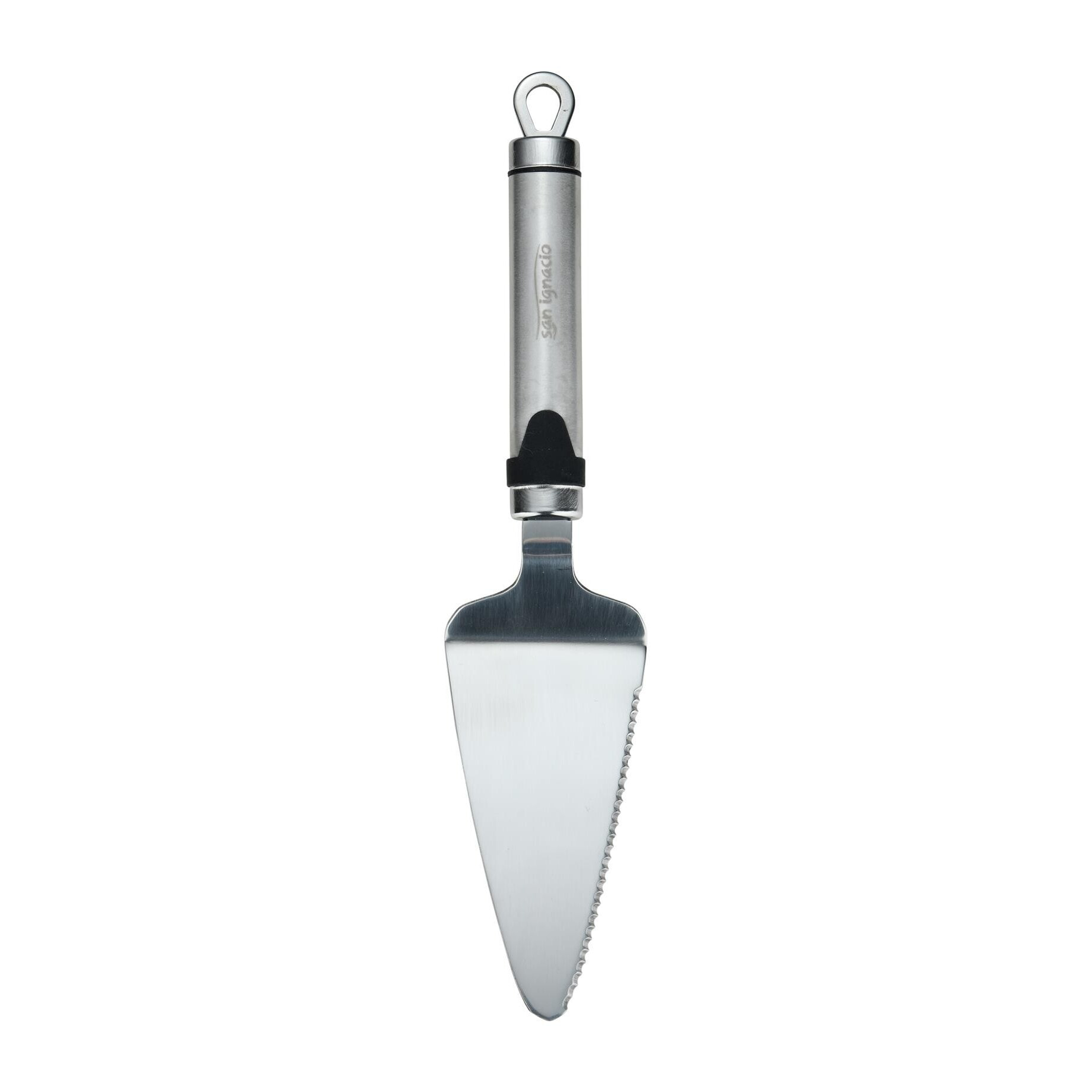Pala de tartas 25 x 5,5 cm acero inoxidable con filo dentado expert san ignacio