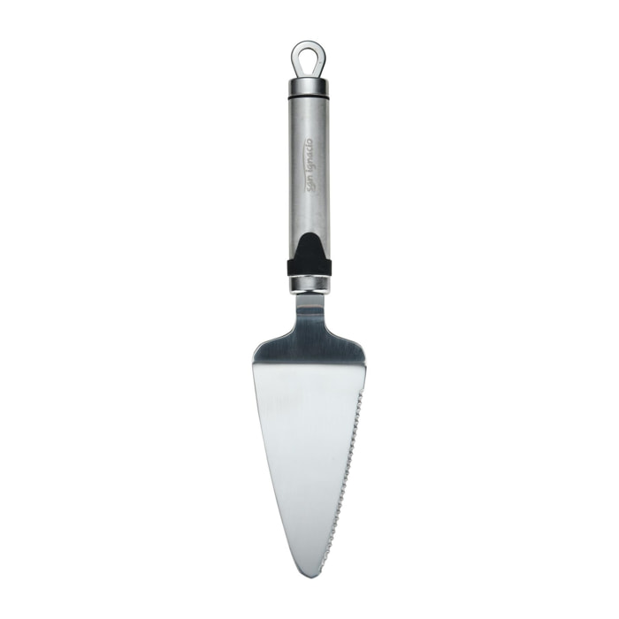Pala de tartas 25 x 5,5 cm acero inoxidable con filo dentado expert san ignacio