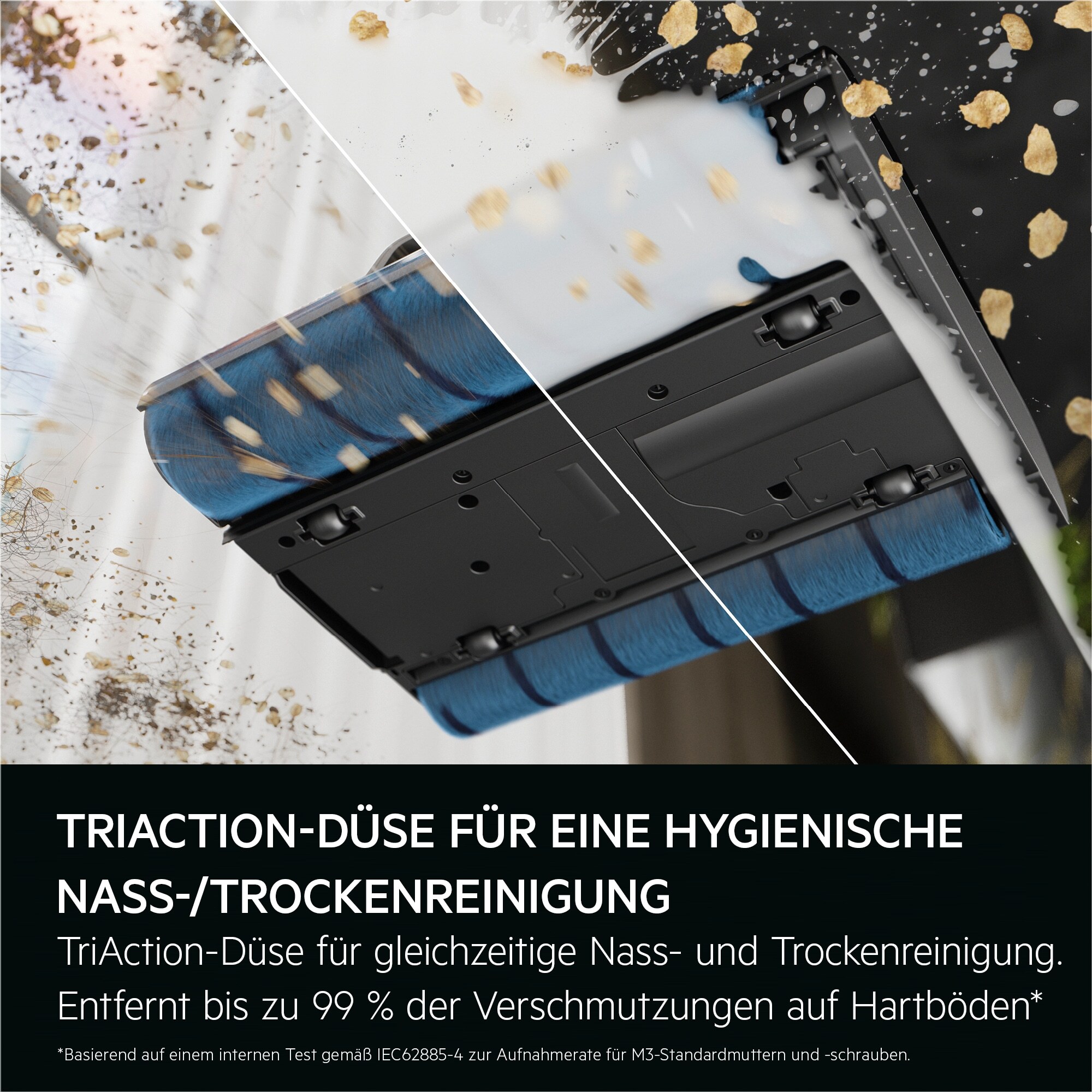 AEG Aspiradora sin cable Wet&Dry Serie 8000 de 80 min de autonomía AW82U1DB