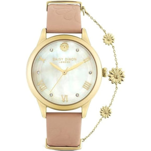 Reloj Daisy Dixon DD104PG Mujer Analogico Cuarzo con Correa de Cuero