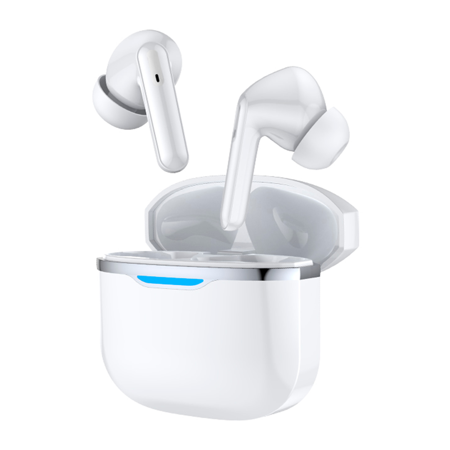 Auriculares ZTQ-FT011A bluetooth dual con sistema de ayuda auditiva senior.