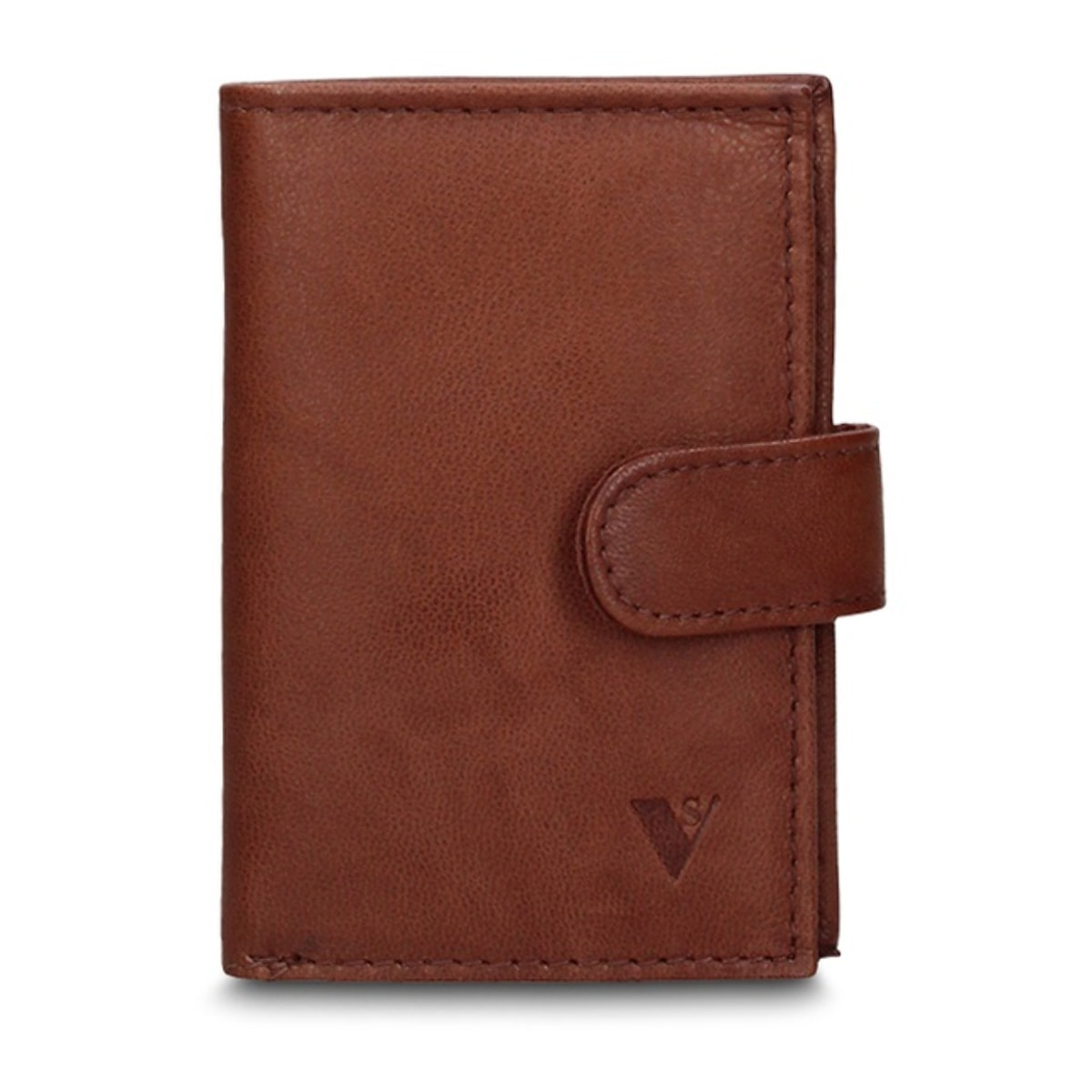 Portafoglio uomo in vera pelle - Modello Bastian Pro - Casual - 6.5 x 10.5 x 2.0 cm