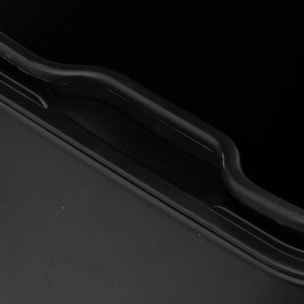 Poubelle à pédale "Ariane" métal 50L noir