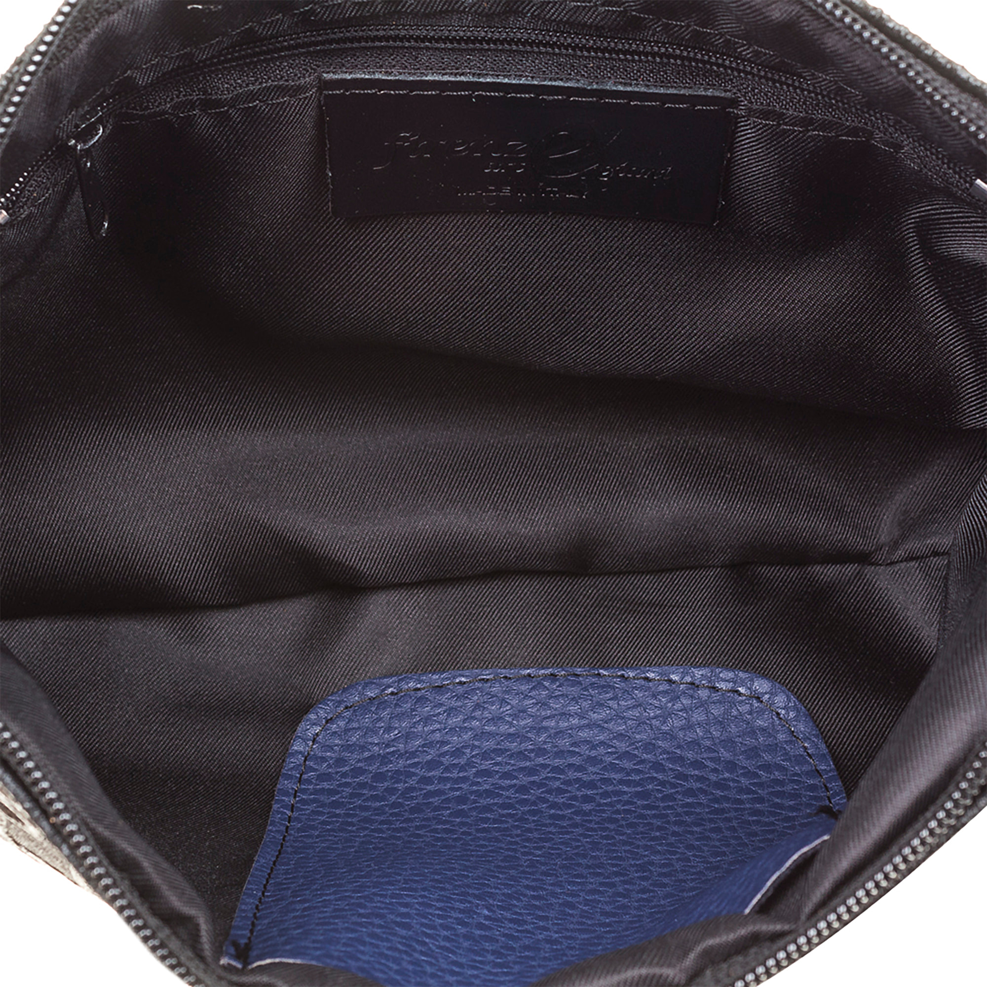 Martia Borsa a tracolla Donna.Pelle autentica Camoscio Incisa Arabesco