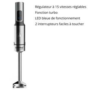 Mixeur plongeant 1200W - 15 vitesses