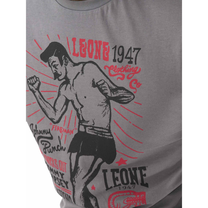 T-shirt da uomo a maniche corte con pugile vintage "Metropolitan"