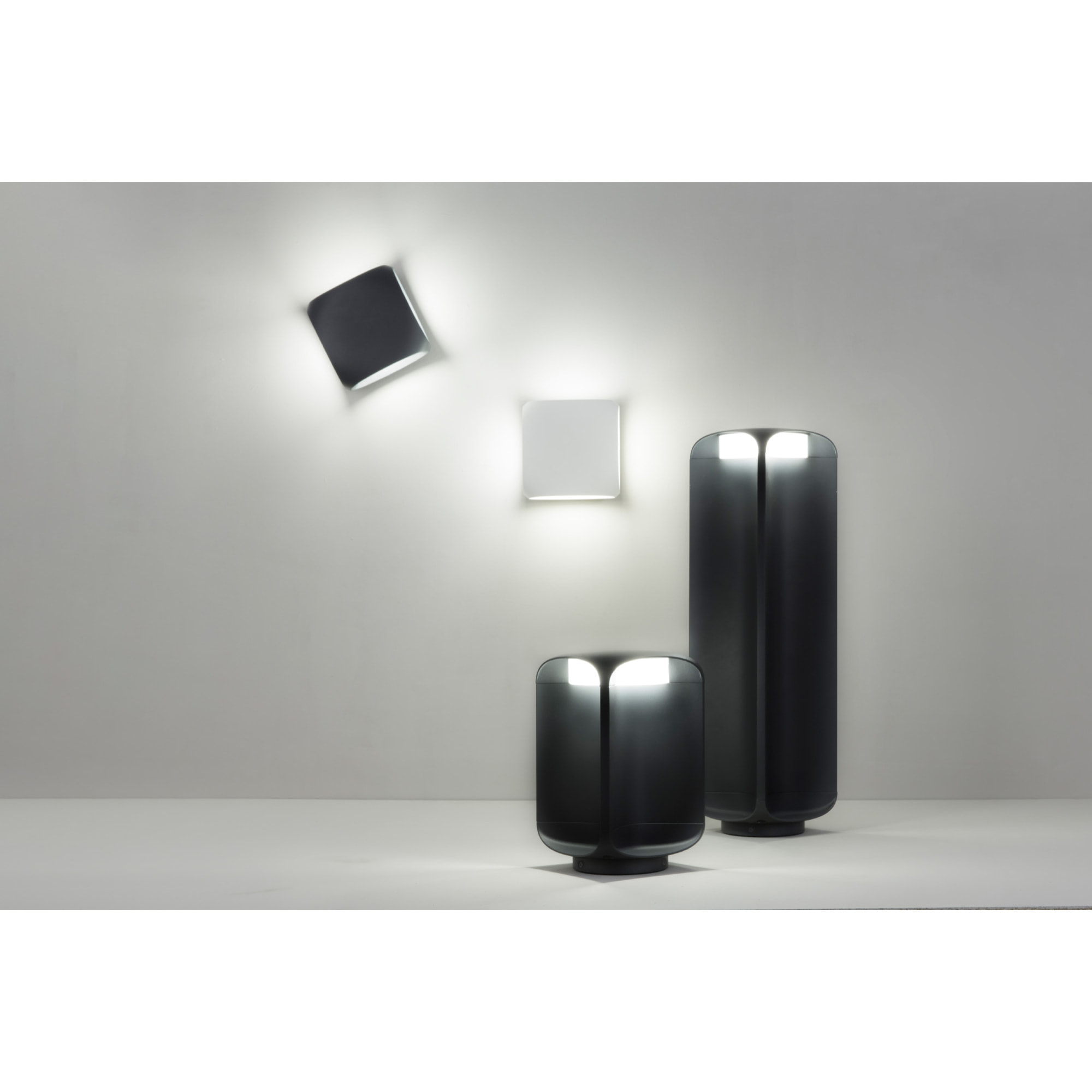 BU-OH LED Lampe balise gris foncé h56cm