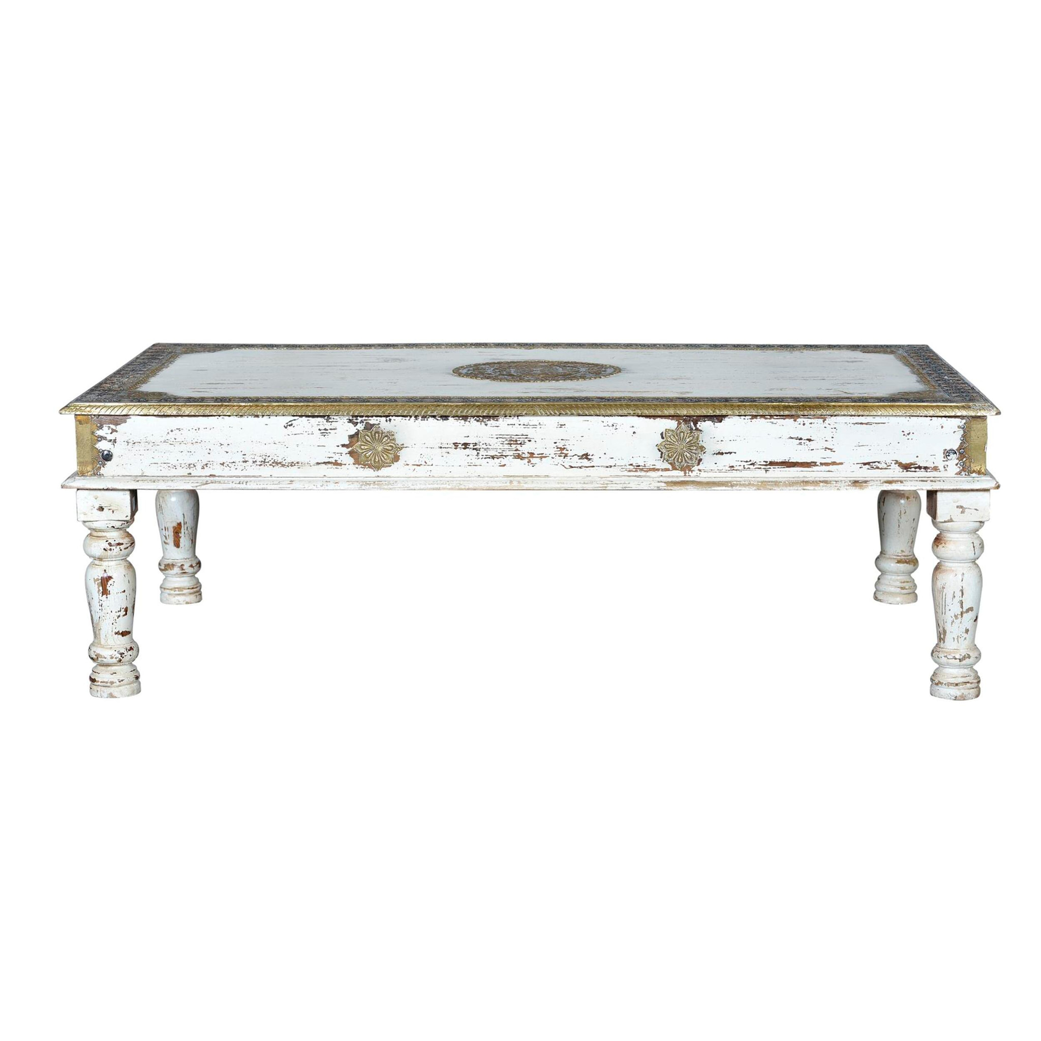 Mesa de centro - madera de mango - 140x80x45cm