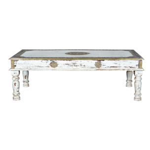 Mesa de centro - madera de mango - 140x80x45cm