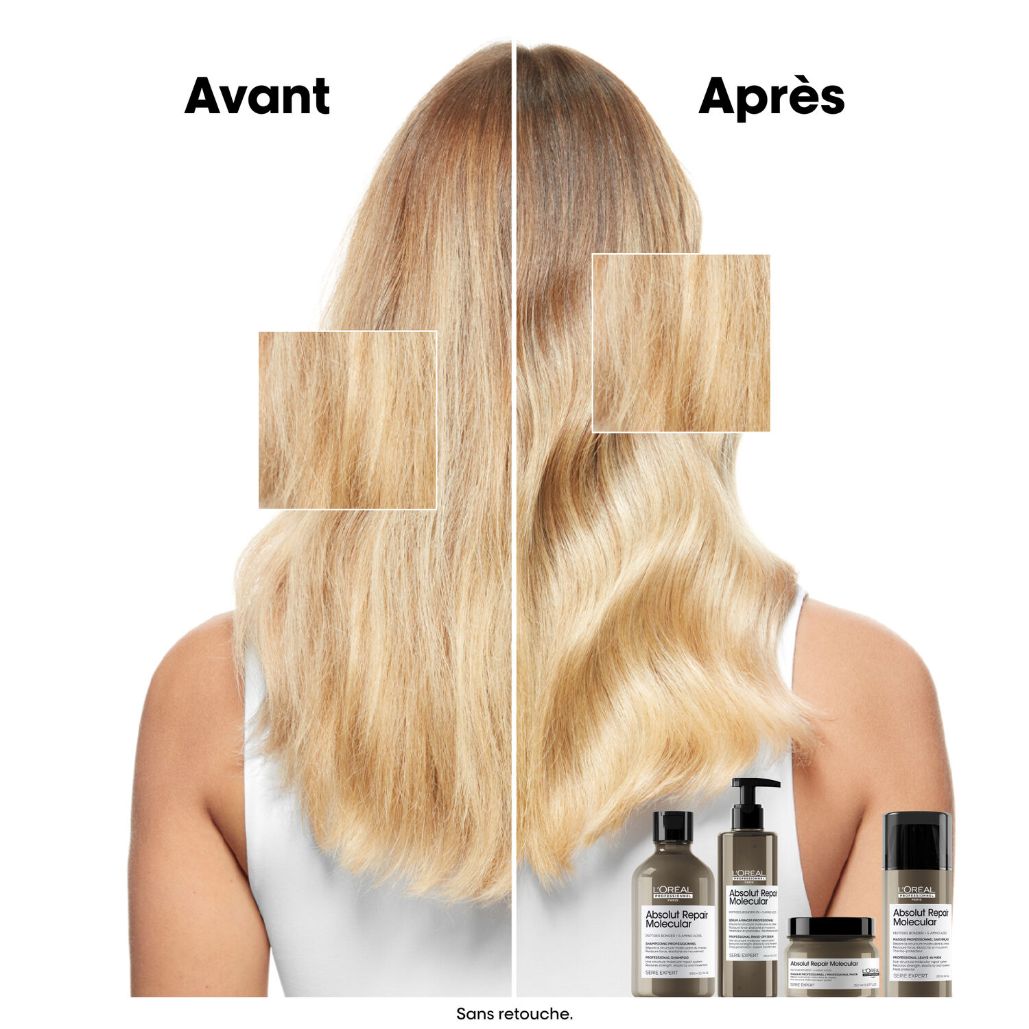 Serie Expert  - Absolut Repair Molecular Masque Concentré Professionnel 150 ml