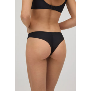 Slip bikini brasiliano nero
