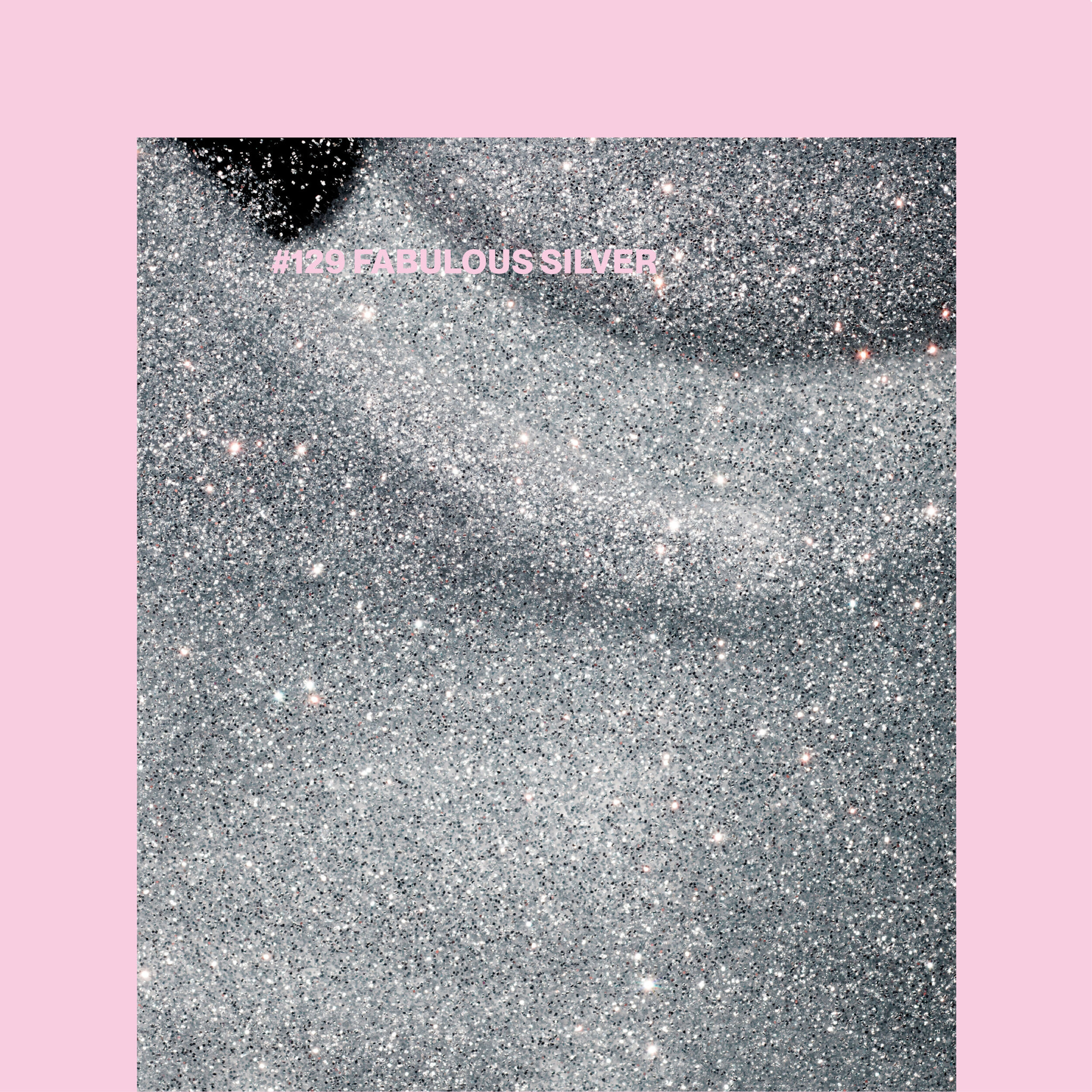 Vernis semi-permanent - 129 Fabulous Silver - 15 ml