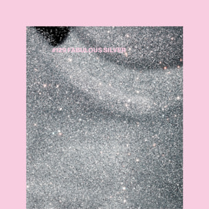 Vernis semi-permanent - 129 Fabulous Silver - 15 ml