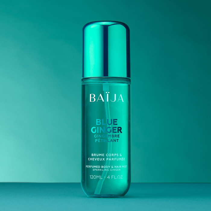 Blue Ginger - Brume Parfumée Corps et Cheveux Gingembre Pétillant 120 ml