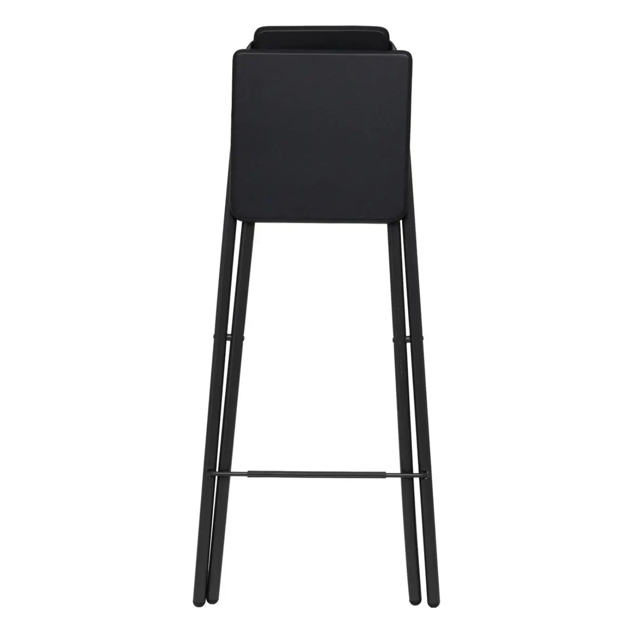 Chaise de bar pliante " louna" noir