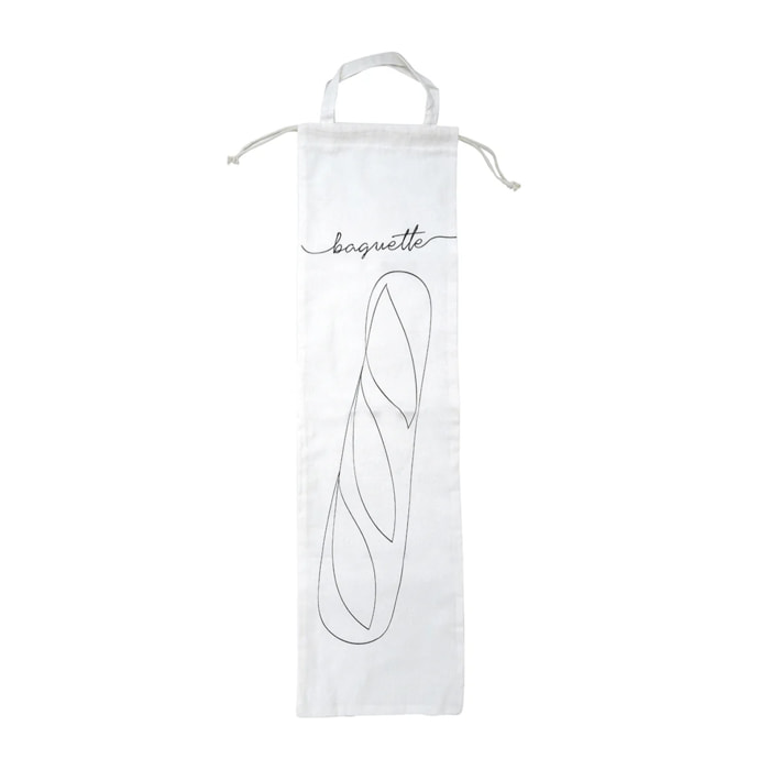 Sac de conservation pour baguette de pain en coton Fackelmann Eco Friendly